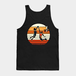 Slam Dunk Sunset Showdown Tank Top